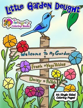 portada Little Garden Delight: Coloring Book