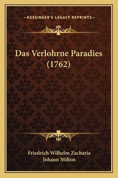 portada Das Verlohrne Paradies (1762) (en Alemán)
