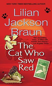 portada The cat who saw red (in English)