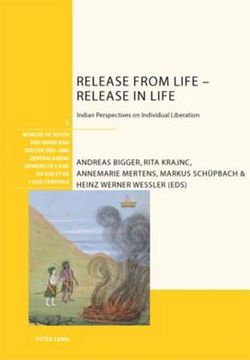 portada Release from Life - Release in Life: Indian Perspectives on Individual Liberation (en Alemán)