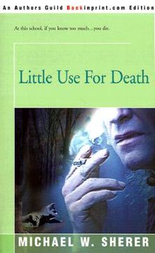 portada little use for death (in English)