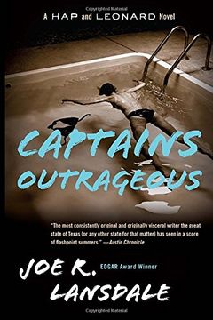 portada Captains Outrageous: A hap and Leonard Novel (6) (Hap and Leonard Series) (en Inglés)