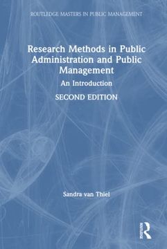 portada Research Methods in Public Administration and Public Management: An Introduction (Routledge Masters in Public Management) 
