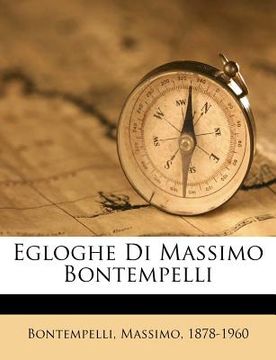 portada Egloghe Di Massimo Bontempelli (en Italiano)