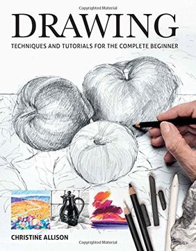 portada Drawings: Techniques and Tutorials for the Complete Beginner (en Inglés)