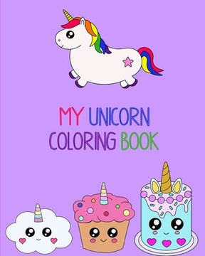 portada My Unicorn Coloring Book (en Inglés)