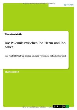 portada Die Polemik zwischen Ibn Hazm und Ibn Adret (German Edition)