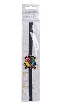 portada Harry Potter: Hogwarts Crest Enamel Charm Bookmark (en Inglés)
