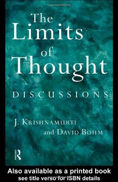 portada The Limits of Thought: Discussions Between j. Krishnamurti and David Bohm (en Inglés)