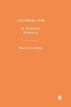 portada journalism: a critical history (en Inglés)