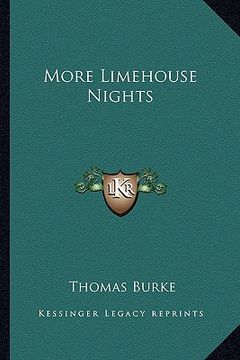 portada more limehouse nights (en Inglés)