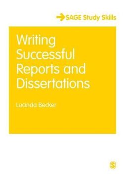 portada Writing Successful Reports and Dissertations (Sage Study Skills Series) (in English)