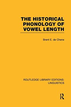 portada The Historical Phonology of Vowel Length (en Inglés)