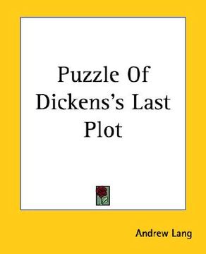 portada puzzle of dickens's last plot (in English)