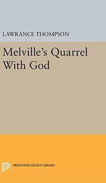 portada Melville's Quarrel With god (Princeton Legacy Library) (in English)