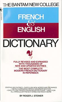 portada The Bantam new College French & English Dictionary (in English)