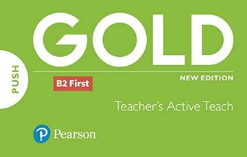 portada Gold b2 First new Edition Teacher's Activeteach usb 