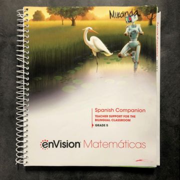 portada Envision Mathematics Spanish Teacher Companion Grade 8