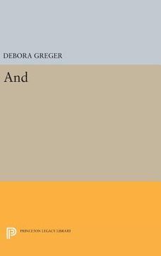 portada And (Princeton Series of Contemporary Poets) (in English)