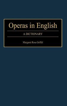 portada Operas in English: A Dictionary (en Inglés)