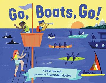 portada Go, Boats, go! (in Motion) (en Inglés)