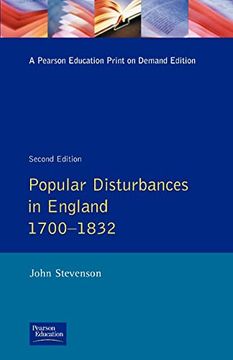 portada Popular Disturbances in England 1700-1832 (Themes in British Social History) (en Inglés)