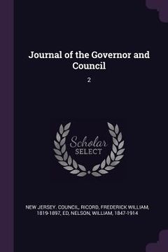 portada Journal of the Governor and Council: 2 (en Inglés)
