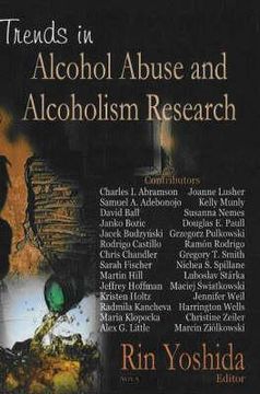 portada trends in alcohol abuse and alcoholism research (en Inglés)