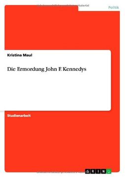 portada Die Ermordung John F. Kennedys (German Edition)
