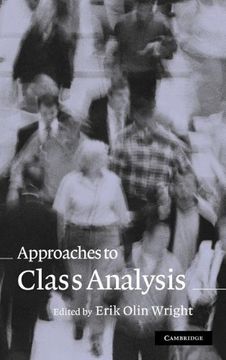 portada Approaches to Class Analysis (in English)