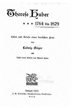 portada Therese Huber, 1764 Bis 1829 (in German)