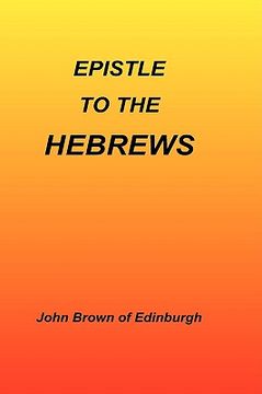 portada epistle to the hebrews (en Inglés)