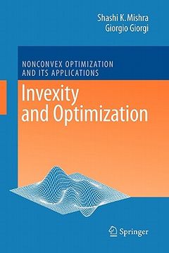 portada invexity and optimization (in English)