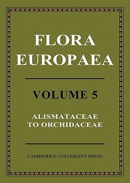 portada Flora Europaea: Volume 5 (en Inglés)