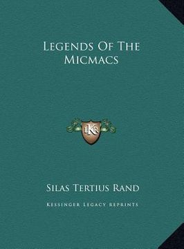 portada legends of the micmacs (en Inglés)