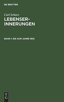 portada Bis zum Jahre 1852 (in German)