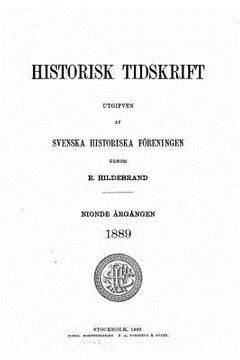 portada Historisk tidskrift (in Swedish)