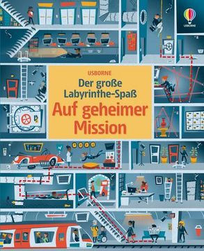 portada Der Große Labyrinthe-Spaß: Auf Geheimer Mission (in German)