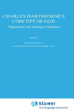 portada charles hartshorne's concept of god: philosophical and theological responses (en Inglés)