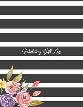 portada Wedding Gift Log: Gift Book & Organizer, Gift Record (en Inglés)