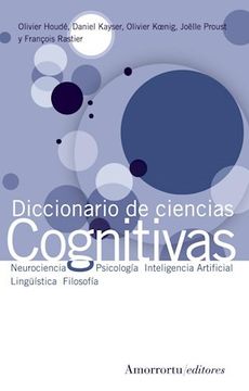 portada Diccionario de Ciencias Cognitivas Neurociencia Psicologia Inteligencia Artificial Linguistica y