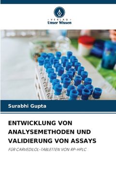 portada Entwicklung Von Analysemethoden Und Validierung Von Assays (en Alemán)