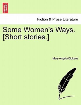 portada some women's ways. [short stories.] (in English)