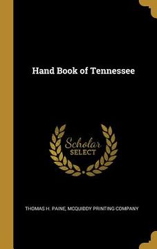 portada Hand Book of Tennessee (en Inglés)