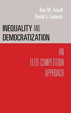 portada Inequality and Democratization (Cambridge Studies in Comparative Politics) (en Inglés)
