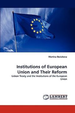 portada institutions of european union and their reform (en Inglés)