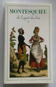 portada De l Esprit des Lois T. Ii