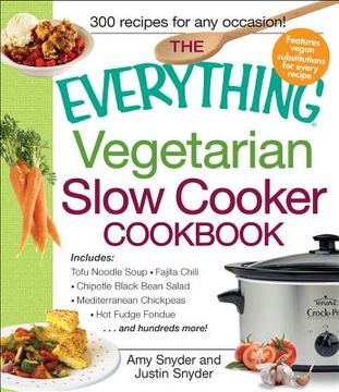 portada the everything vegetarian slow cooker cookbook (en Inglés)