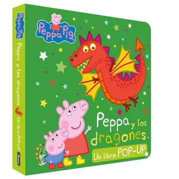 portada Peppa Pig. Libro Pop-Up - Peppa y los dragones (in Spanish)
