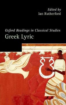 portada Oxford Readings in Greek Lyric Poetry (Oxford Readings in Classical Studies) (in English)